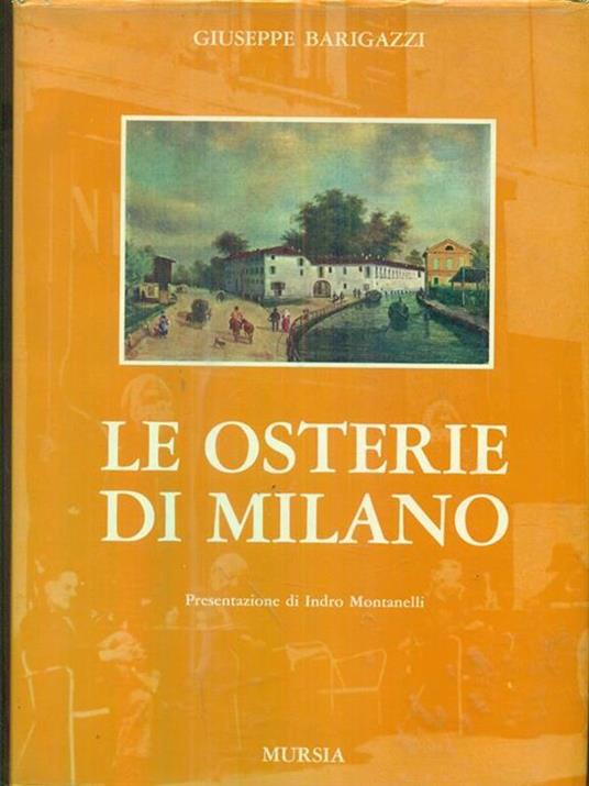 Le osterie di Milano - copertina