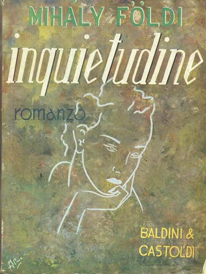 Inquietudine - Mihàly Földi - copertina