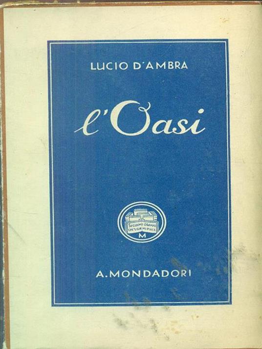 L' Oasi - Lucio D'Ambra - copertina