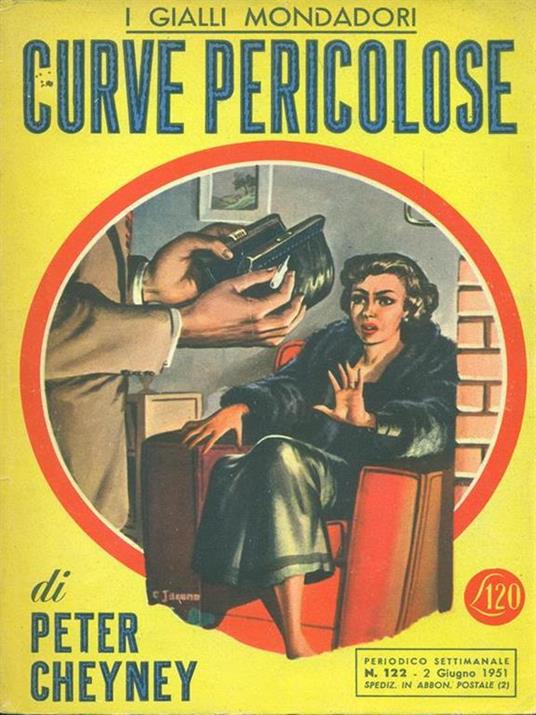 Curve pericolose - Peter Cheyney - copertina