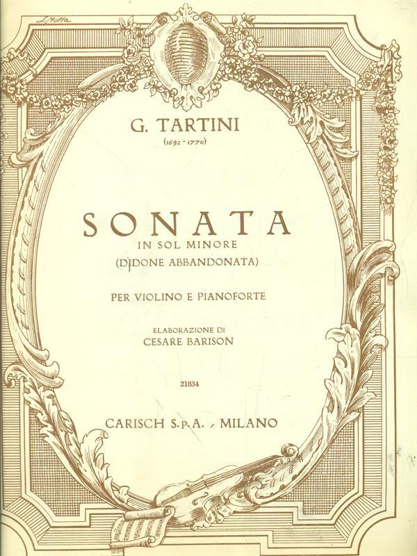Sonata in sol minore