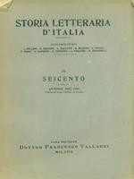 Storia Letteraria d'Italia Il Seicento