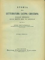 Storia della Letteratura latina cristiana