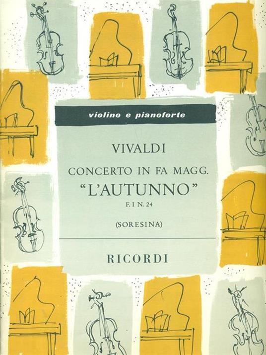 Concerto in FA magg. L'autunno - Antonio Vivaldi - copertina