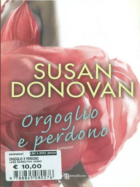 Orgoglio e perdono - Susan Donovan - copertina