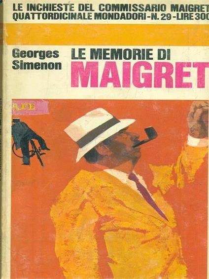 Le memorie di Maigret - Georges Simenon - copertina