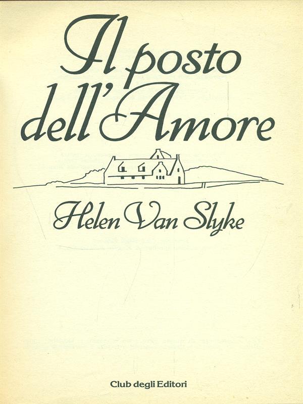 Il posto dell'amore