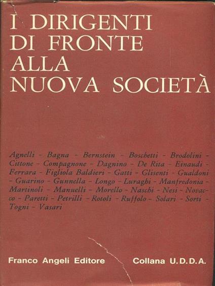 I dirigenti di fronte alla nuova società - copertina