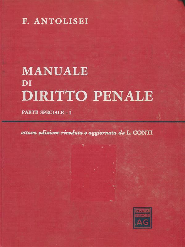 Manuale di diritto penale