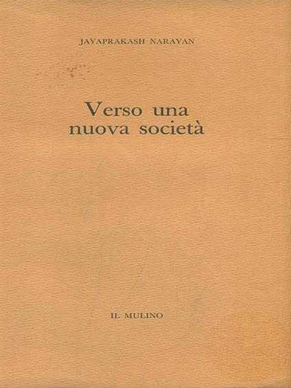 Verso una nuova società - copertina