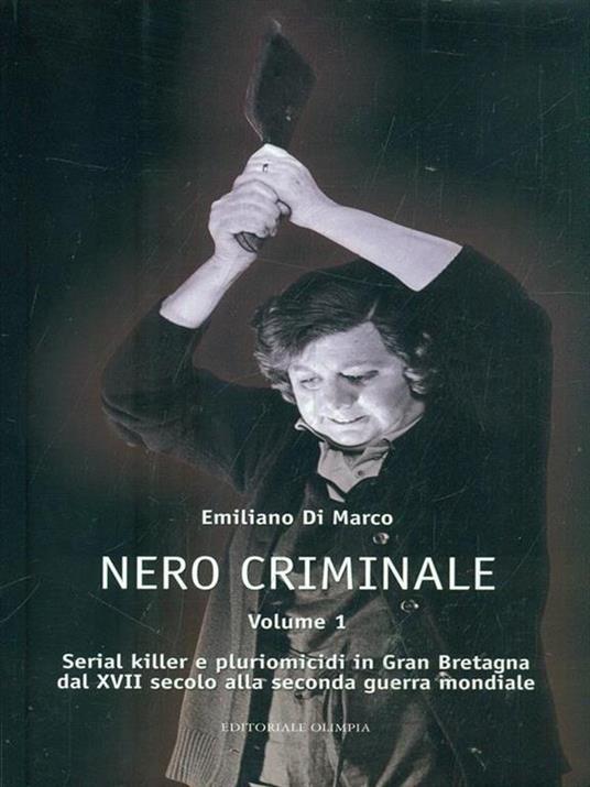 Nero criminale. Volume 1 - copertina