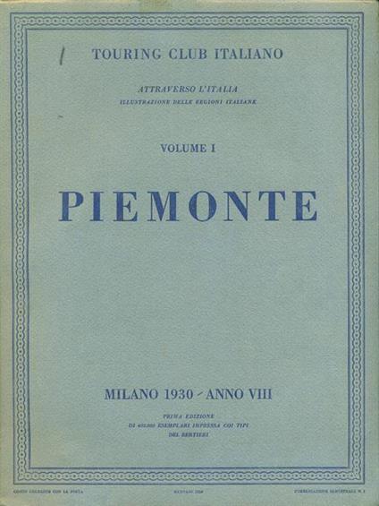 Piemonte - copertina