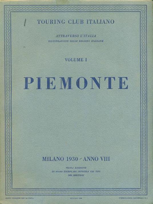 Piemonte - copertina
