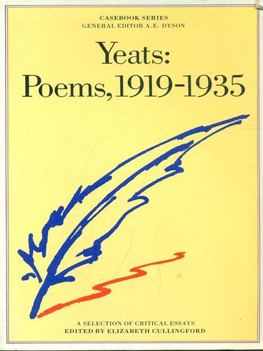 Yeats: Poems, 1919-1935 - copertina