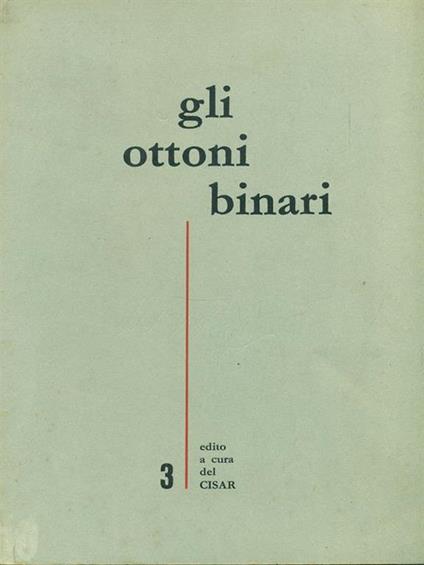Gli ottoni binari 3 - copertina