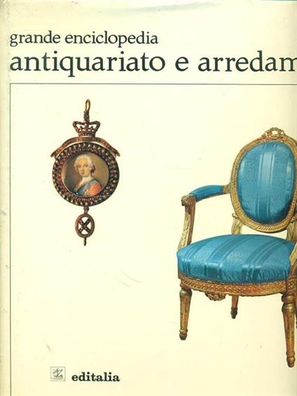 Grande enciclopedia antiquariato e arredamento 5 vol - Vittorio Del Gaizo - copertina