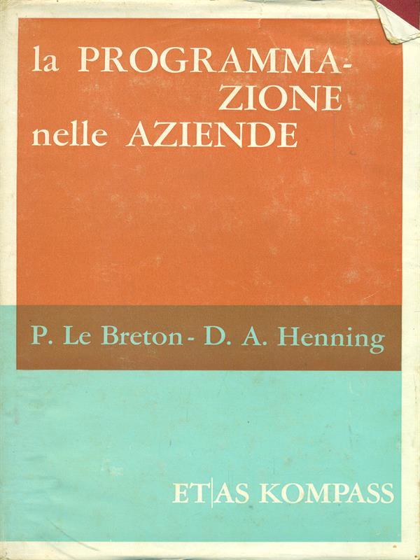 La programmazione nelle aziende