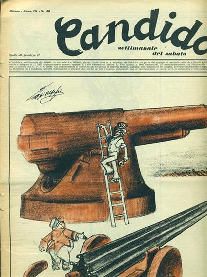 Candido n. 49. 6 dicembre 1953 - copertina