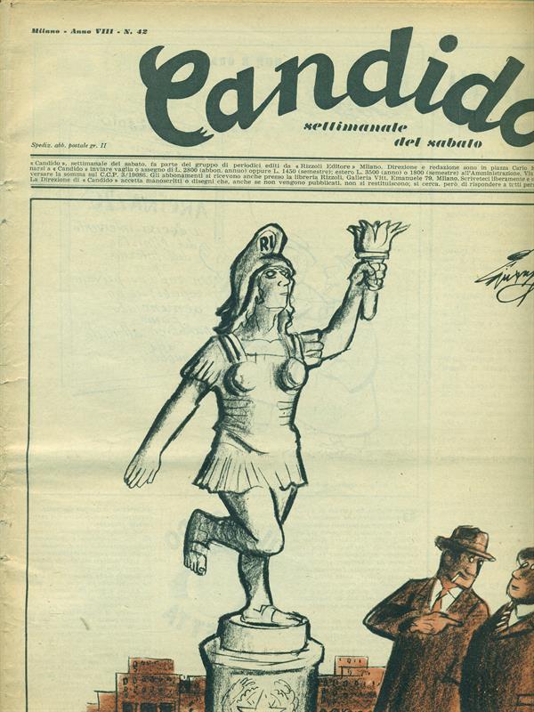 Candido n. 42-19 ottobre 1952