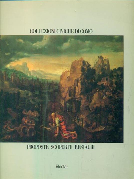 Collezioni civiche di Como Proposte scoperte restauri - copertina