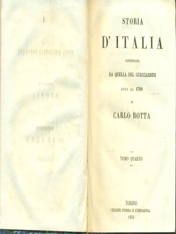 Storia d'Italia 1534-1789 / 4