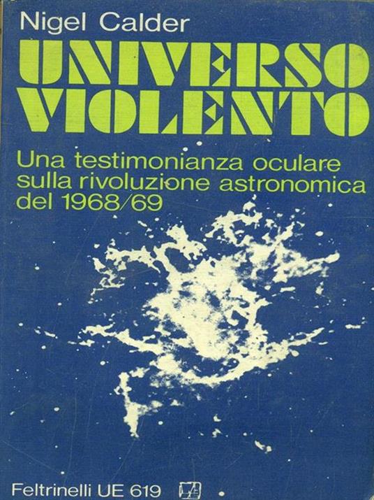Universo violento - Nigel Calder - copertina