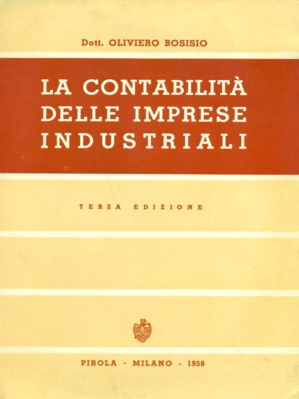 La contabilità delle imprese industriali