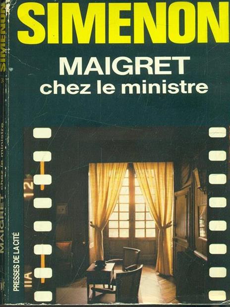 Maigret chez le ministre - Georges Simenon - copertina