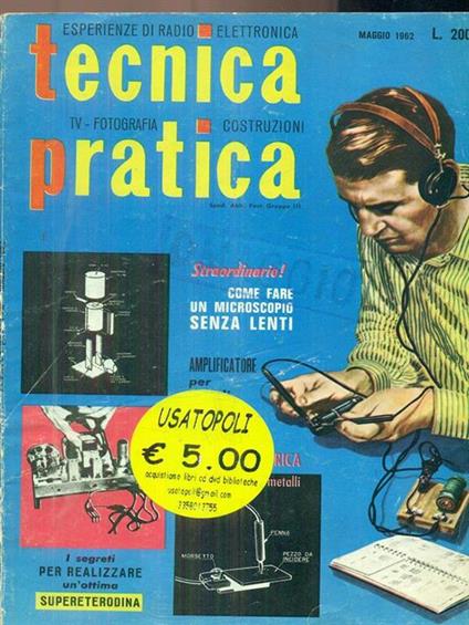 tecnica pratica maggio 1962 - copertina