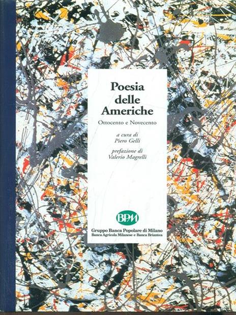 Poesia delle Americhe. Ottocento eNovecento - Piero Gelli - copertina