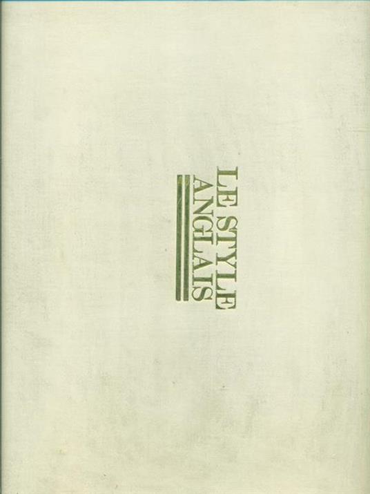 Le Style Anglais - copertina