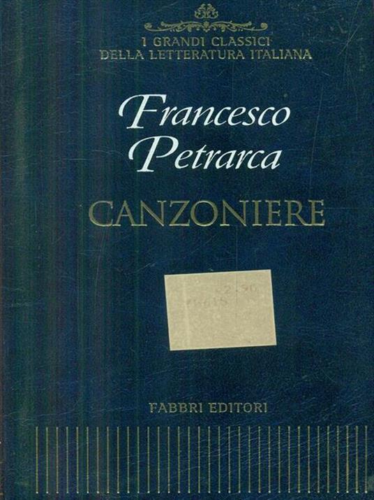 Canzoniere - Francesco Petrarca - 3