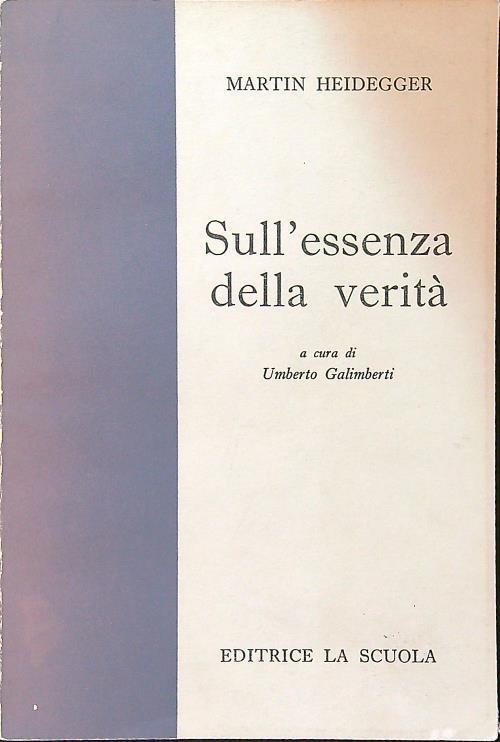 Sull'essenza della verità