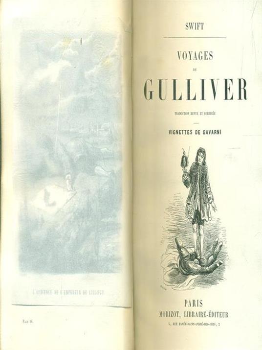 Voyages de Gulliver - Jonathan Swift - copertina