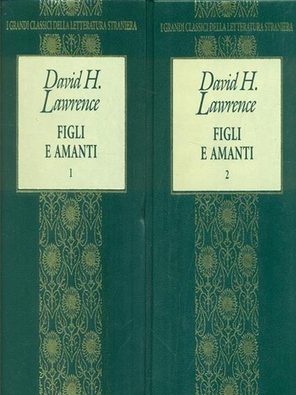 Figli e amanti. 2 vv - David Herbert Lawrence - copertina
