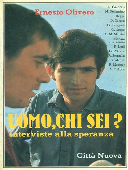 Uomo, chi sei? - copertina