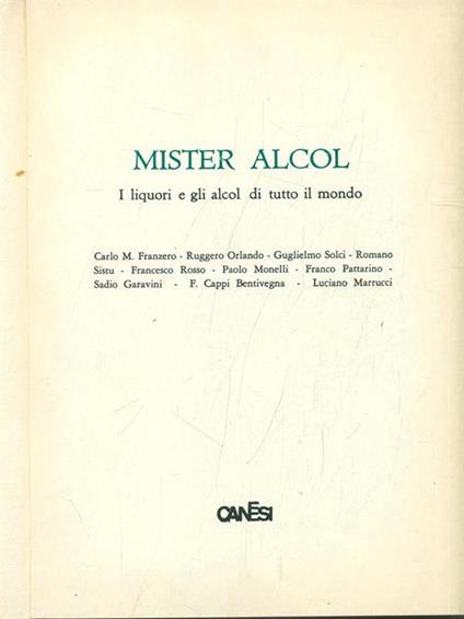 Mister Alcol - copertina