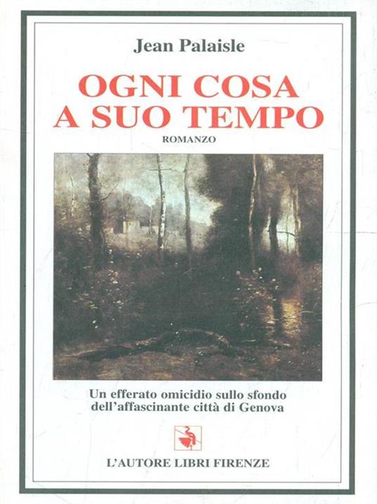 Ogni cosa a suo tempo - copertina