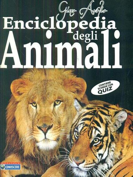 Enciclopedia degli animali - copertina