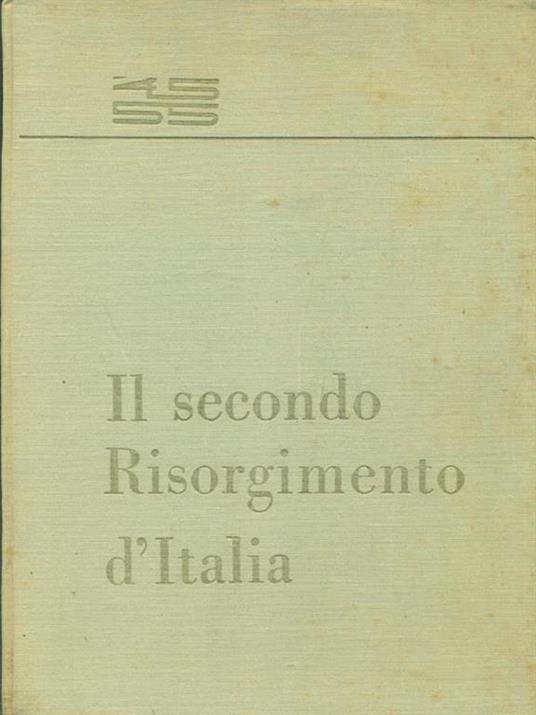 Il secondo Risorgimento d'Italia - copertina