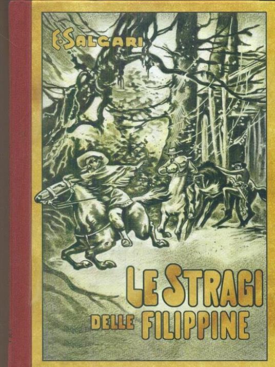 Le stragi delle filippine - Emilio Salgari - copertina