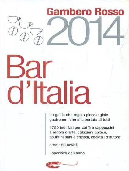 Bar d'Italia del Gambero Rosso 2015 - copertina