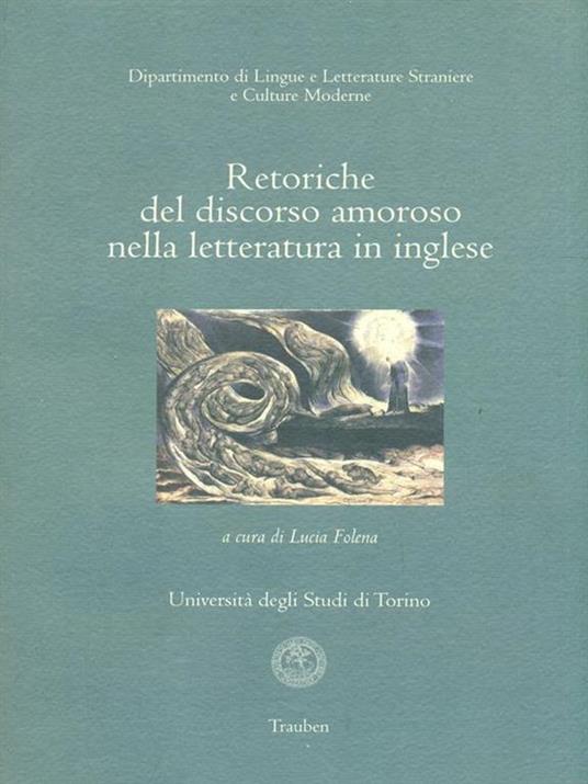 Retoriche della seduzione - Lucia Folena - copertina