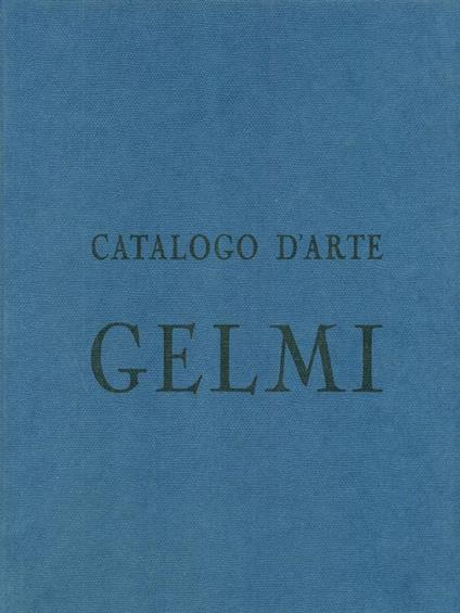 Catalogo d'arte 1 - Gelmi 1976 - copertina