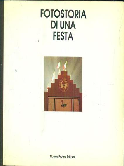 Fotostoria di una festa - copertina