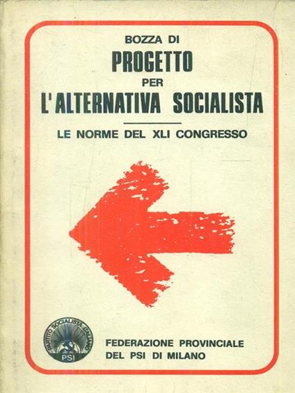 Bozza di progetto per l'alternativa socialista - copertina