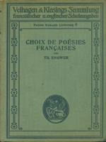 Choix de Poésies françaises