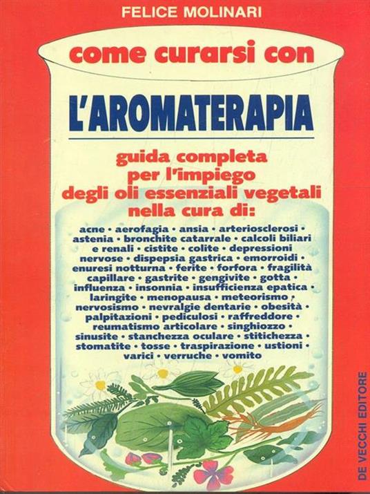Come curarsi con l'aromaterapia - copertina