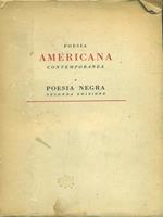 Poesia americana contemporanea e poesia negra