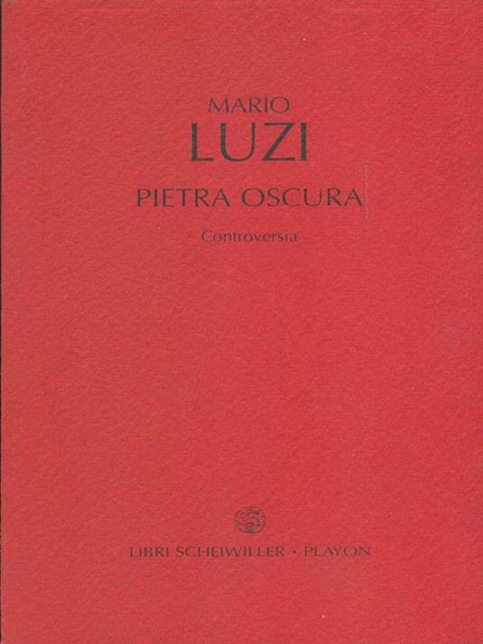 Pietra oscura - Mario Luzi - 4